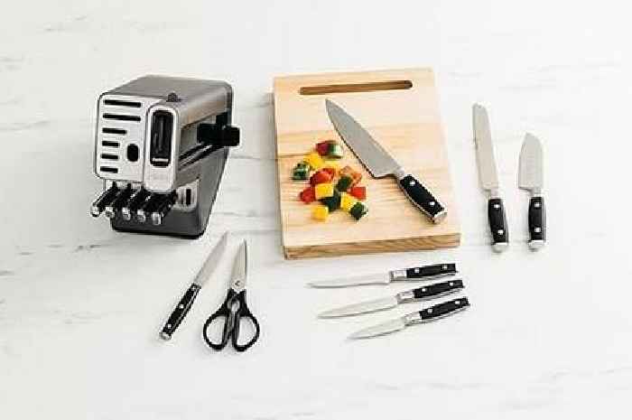 14 piece Ninja knife set that 'glides through veg and meat' gets £80 price slash