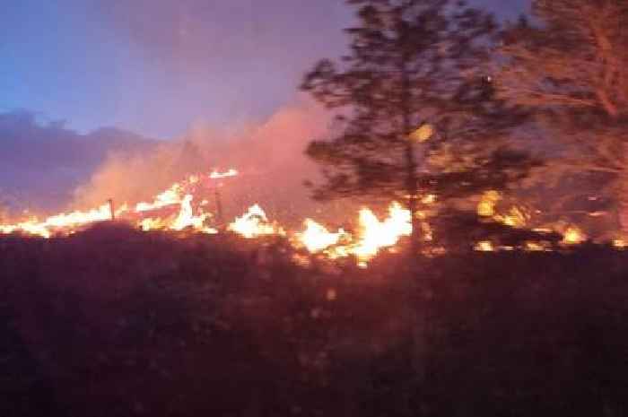 Huge wildfires continue to rage through Scots countryside as firefighters battle to control blaze