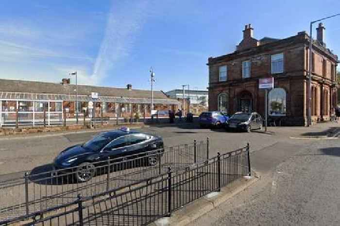 Man left with multiple injures after sickening metal pole attack at Ayrshire station