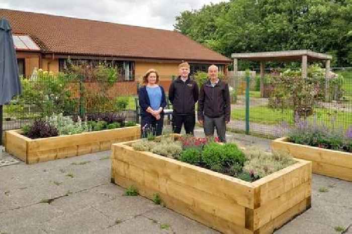New dementia-friendly garden blooms for NHS Lanarkshire