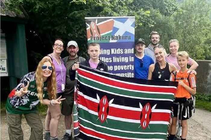 Volunteers from Lanarkshire climb Ben Nevis for charity helping African kids
