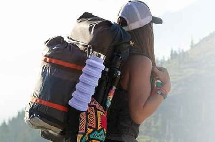 £15 collapsible water bottle that 'doesn't leak' is perfect for holding drinks during TRNSMT
