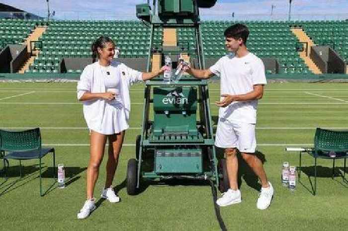 Emma Raducanu's Carlos Alcaraz comment sees her dubbed 'heartbreaker' by Wimbledon star