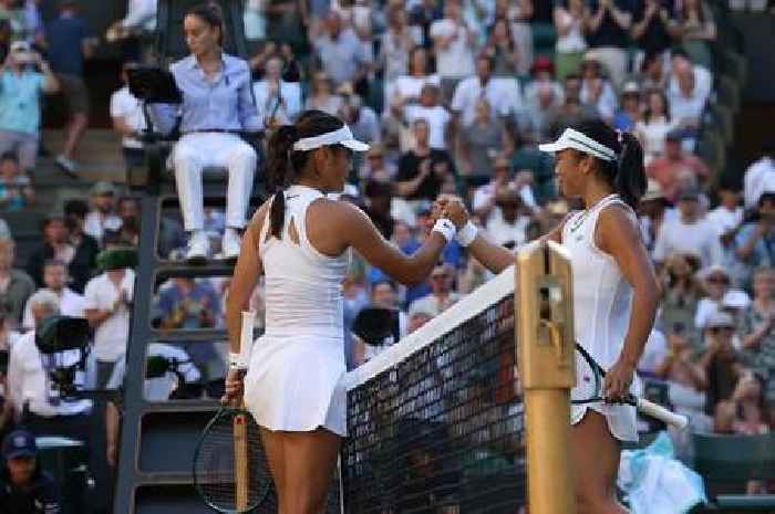 Emma Raducanu beats Mimi Xu in Wimbledon first round as Welsh teen praised on debut