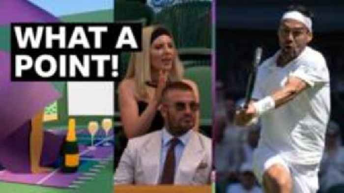 Watch: Alcaraz & Fognini play out marathon rally