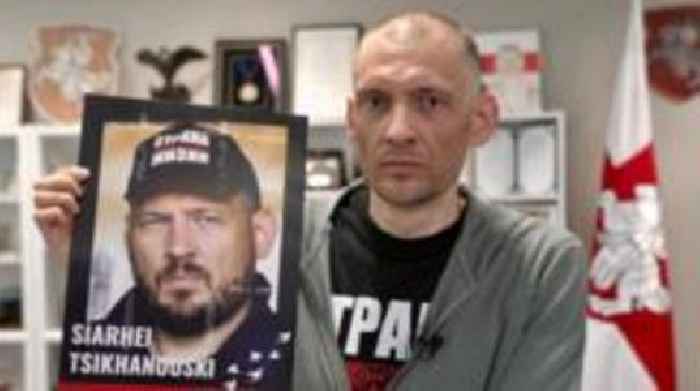 I lost half my weight in jail, but I'm not broken, says freed Belarus opposition leader