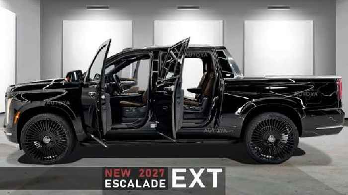 2027 Cadillac Escalade EXT Brings Back the Luxury Pickup Truck Body Style in Fantasy Land 