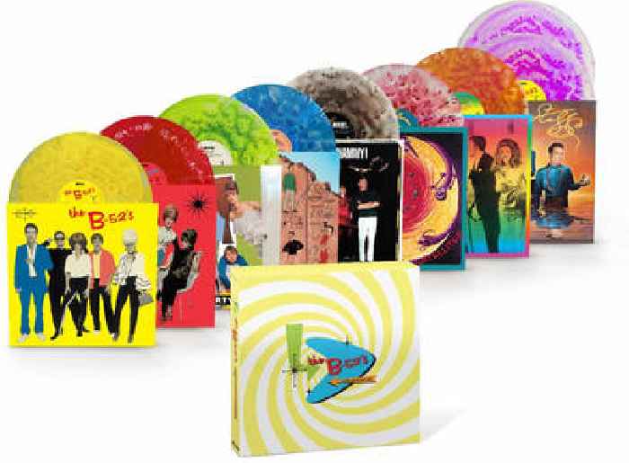 Win The New B-52s 9xLP Box Set The Warner And Reprise Years On Rainbow Vinyl