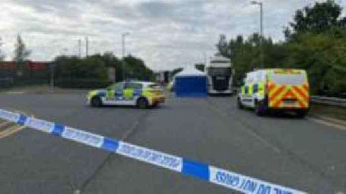 Man dies after falling from lorry into the road