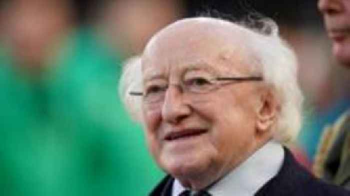 Irish president's portrait 'vanishes at City Hall'