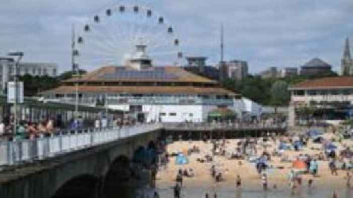 Girl and police hurt during disturbance near beach