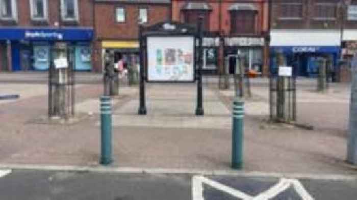 Anger after trees felled in town centre