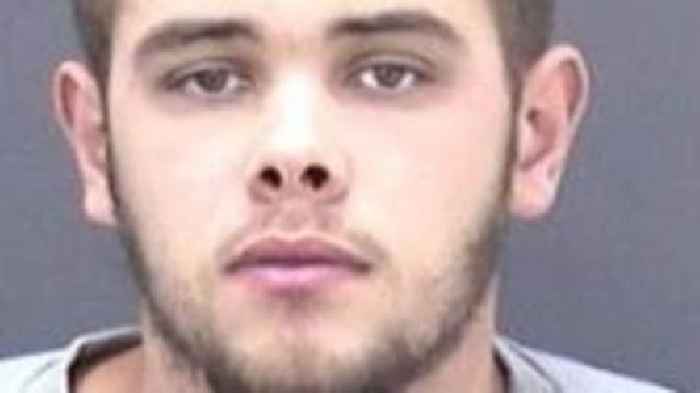 Dad and son jailed after car pins man against wall