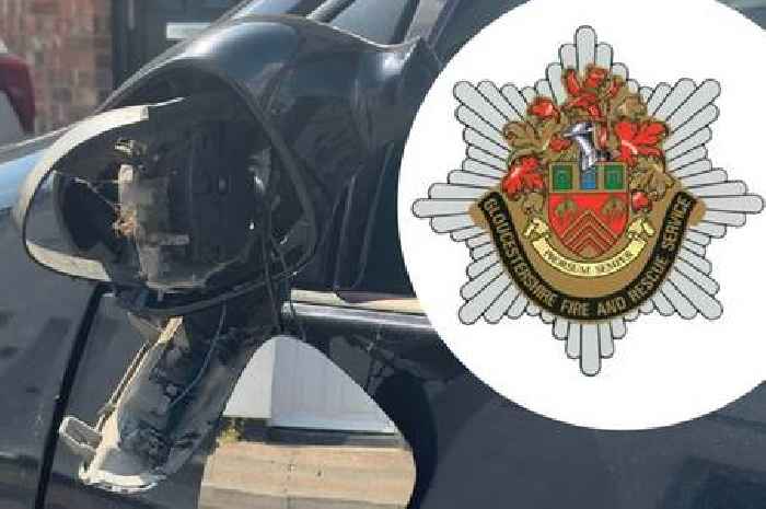 Report of fire engine hitting parked VW Golf sparks investigation