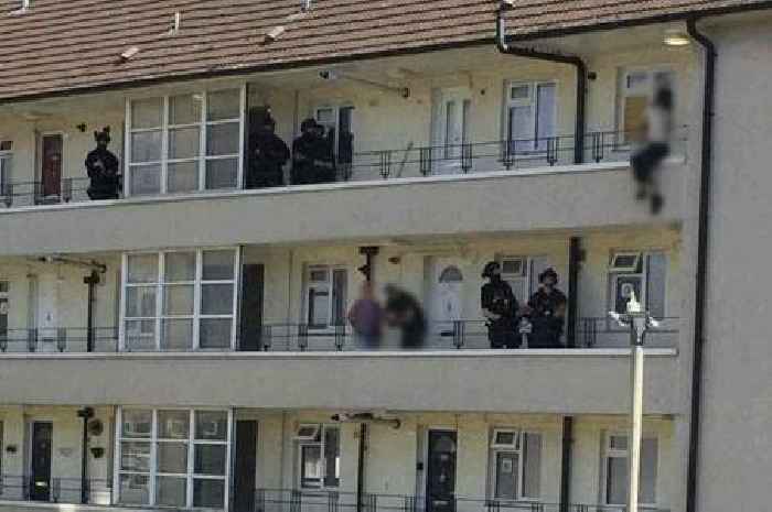 Armed police called after shirtless man goes on a 'rampage' in Cheltenham