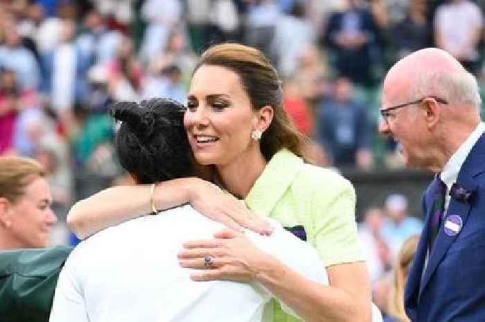 Kate Middleton's touching gesture to teary tennis star after Wimbledon heartache
