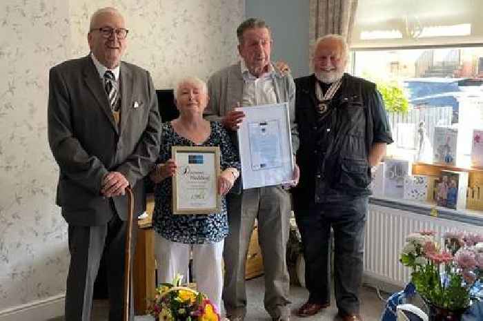 Blantyre couple celebrate diamond wedding