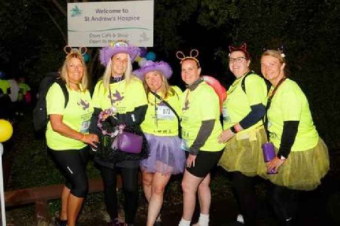 St Andrew’s Hospice holds 15th annual Midnight Walk in Airdrie