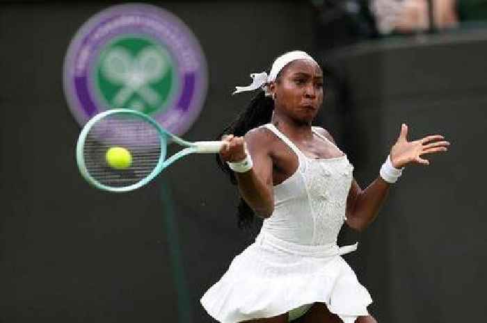 Coco Gauff forced from centre court and sent home from Wimbledon