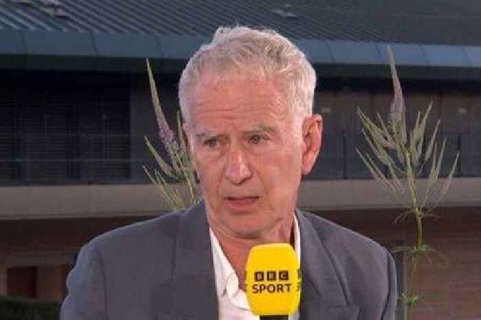 John McEnroe straight up tells Wimbledon star he should retire now after speaking to his wife