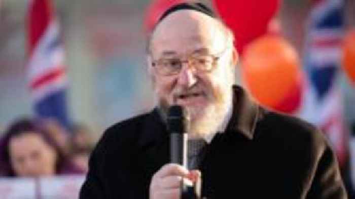 Chief Rabbi calls 'vile Jew-hatred at Glastonbury' a 'national shame'
