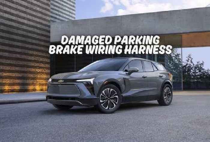 GM Recalls 40,000 Chevrolet Blazer EVs Over Rear Parking Brake Wiring Harness Issue