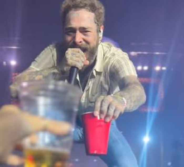 Post Malone Fell Offstage Trying To Cheers A Fan