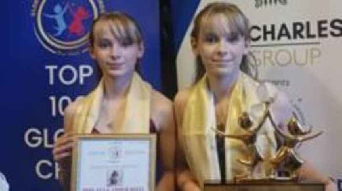 'Global child prodigy' twins target 2032 Olympics