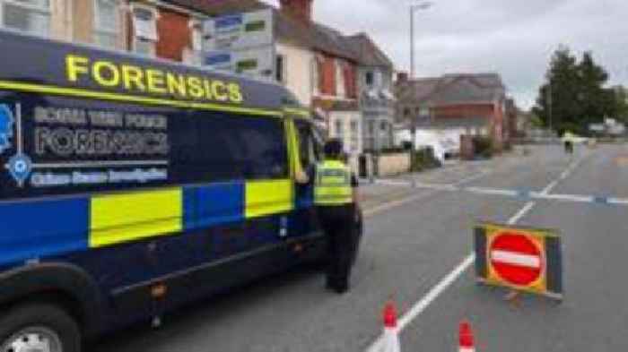 Man dies in 'serious incident' as cordon in place