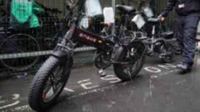 Illegal e-bikes seized and crushed, says council