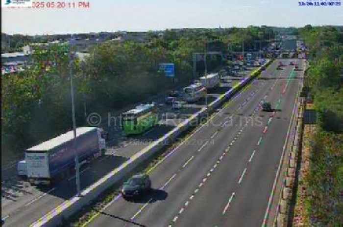 Live: Severe congestion on M4 and M32 with long delays
