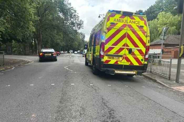 Woman and boy in Royal Stoke after two-vehicle Stoke-on-Trent smash