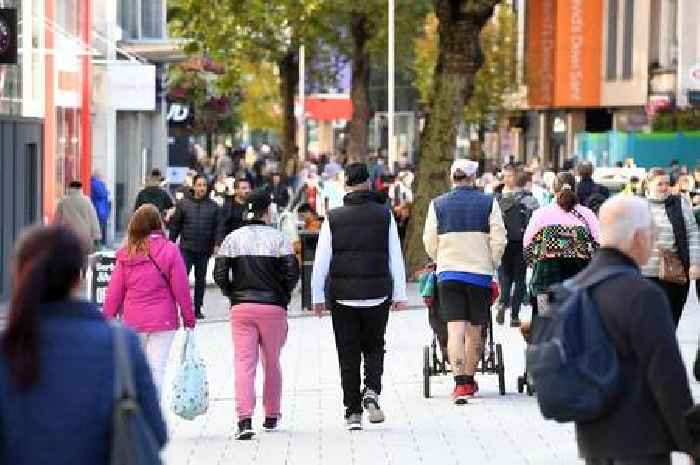 Midlands area with the highest number of benefit claimants