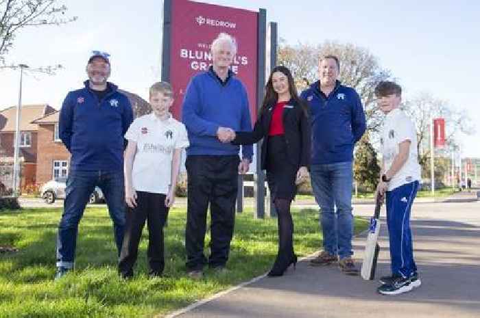 Cricket club bounces back with £1,000 boost after devastating setback