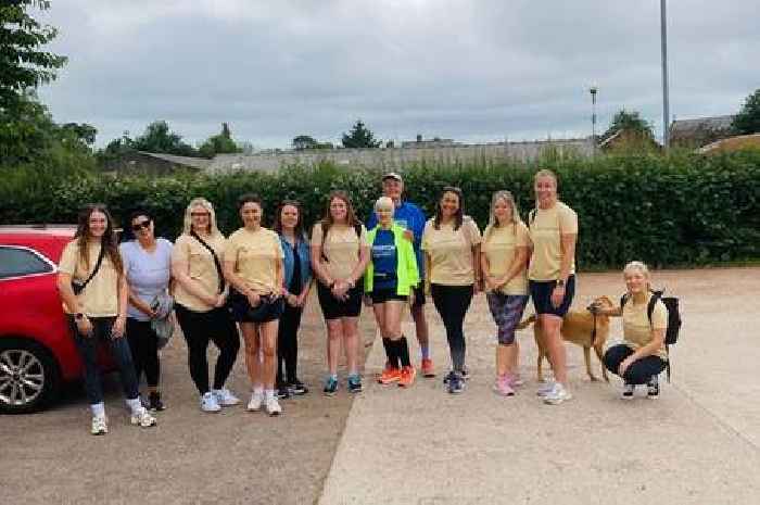 TUI teams trek 11 miles for charity along Tiverton’s scenic canal