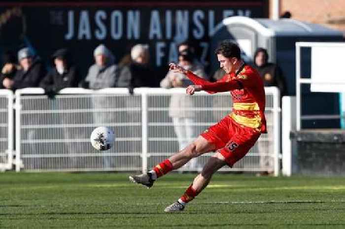 Bristol Rovers academy product and former Gloucester City forward Owen Brain on trial at Cheltenham Town