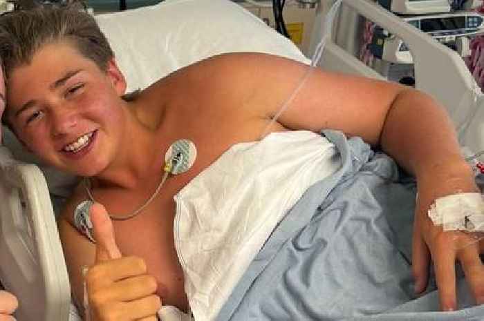 Boy, 15, collapsed with heatstroke running in woods but app saved him
