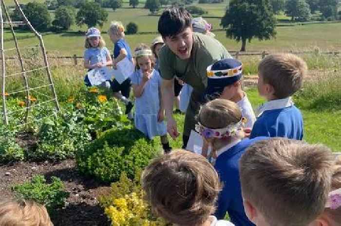 Chew Magna pupils become mini chefs in hands-on garden kitchen visit