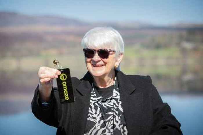 Gran who won £4m Omaze mansion in Highlands puts stunning home on the market after four months