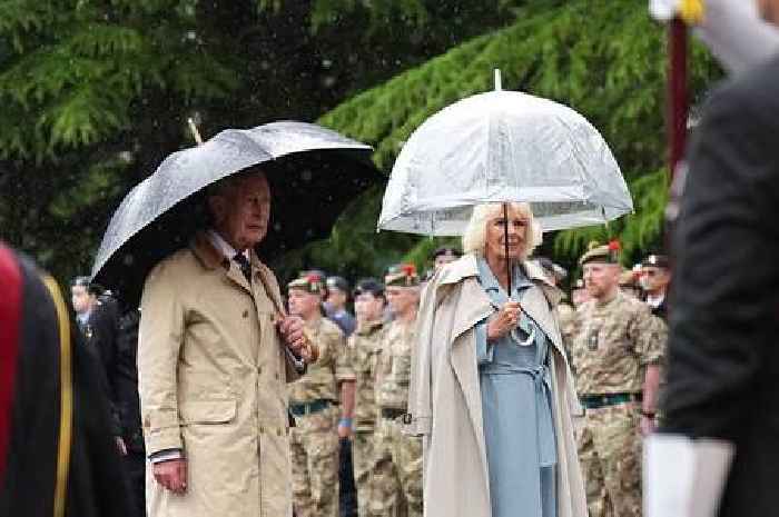King Charles and Queen Camilla arrive in Kirkcaldy for day two of Royal Week