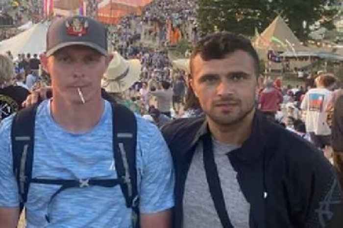 Men accused of gunning down prison officer in 'revenge attack' pictured at Glastonbury