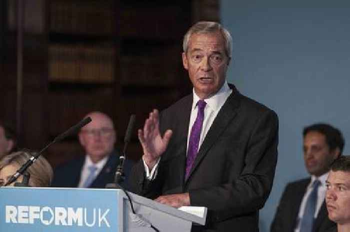 Nigel Farage's Reform charging potential MSPs £200 to stand for party in 2026 election