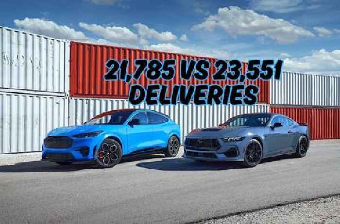 H1 2025 Sales Report: Ford Mustang Surprisingly Outsells Mustang Mach-E Crossover