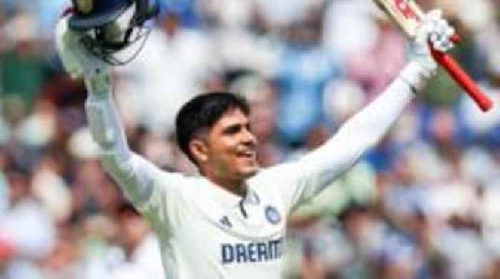 England lose top-order wickets after Gill's 269