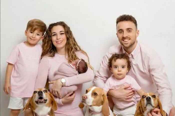 Diogo Jota's family life with beautiful wife, cheeky sons, baby girl and gorgeous dogs