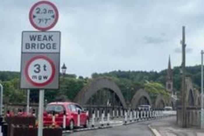 Bridge reopens in town split in two by closure