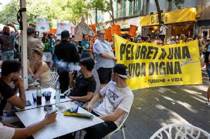 Majorca tourists told to 'go home' as  residents say 'we want our island back'