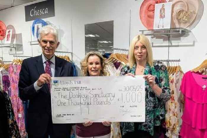 Donkeys inspire catwalk glamour at Austins’ charity event
