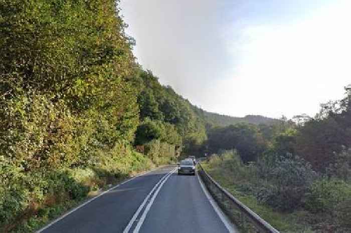 Live: Two-vehicle crash blocks A38 near Liskeard