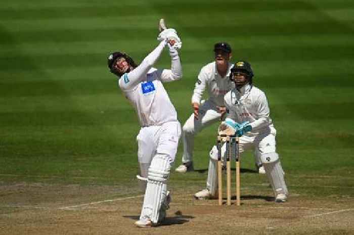 Somerset battle for a draw against Nottinghamshire